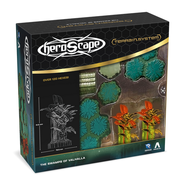 Heroscape: Terrain Expansion - The Swamps of Valhalla - Wave 3