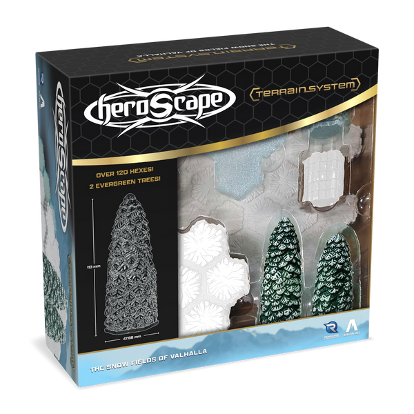 Heroscape: Terrain Expansion - The Snow Fields of Valhalla - Wave 3