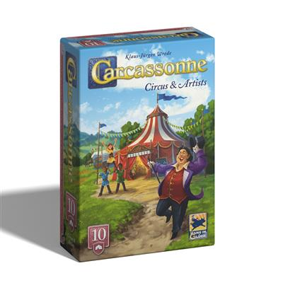 Carcassonne Exp 10 (V3.1): Circus & Artists
