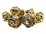 Old School Dice: Hollow Metal 7-Piece Set - All Seeing Eye