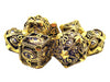 Old School Dice: Hollow Metal 7-Piece Set - All Seeing Eye