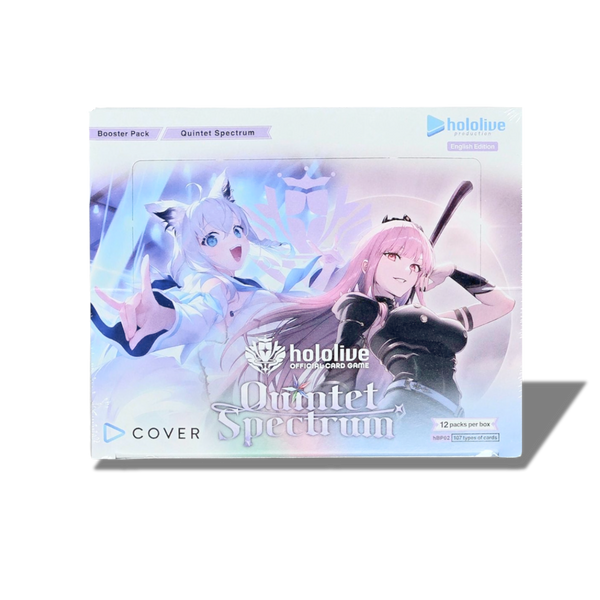 hololive english booster box CURIOUS UNIVERSE (English) OFFICIAL CARD GAME Sealed 12-Pack Build your very own deck by combining cards with the Start Deck Hololive Official Card Game: Quintet