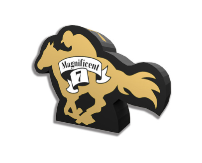 Ready Set Bet - Magnificent 7 Gold Foil Promo Horse Meeple