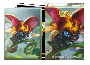 Dragon Shield 100 Pack: Brushed Art - Burnbug