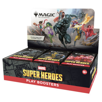 Magic the Gathering: Marvel Super Heroes Play Booster Box – Tanuki Games