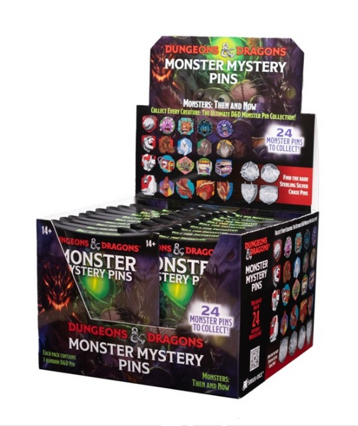 Dungeons & Dragons: Monster Mystery Pins (Blind Box)