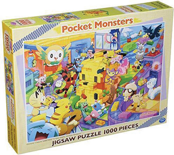 Ensky: Puzzle - Pokemon, Let's Make it Together Pikachu Blocks