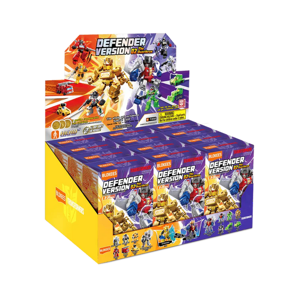 Blokees - Transformers Defender Version 02 - The Overthrow (Individual Blind Box)