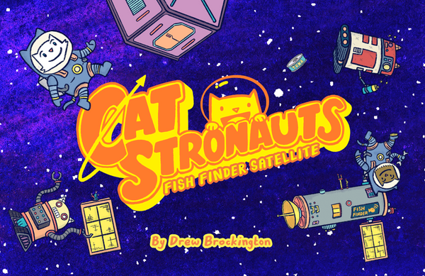 Catstronauts: The Board Game - Fish Finder Satellite Expansion