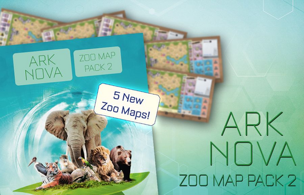 Ark Nova: Zoo Map Pack 2 Expansion