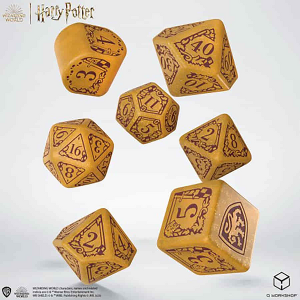 Harry Potter Gryffindor Modern Dice Gold