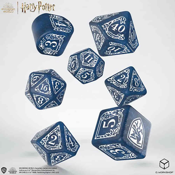 Harry Potter Ravenclaw Modern Dice Blue