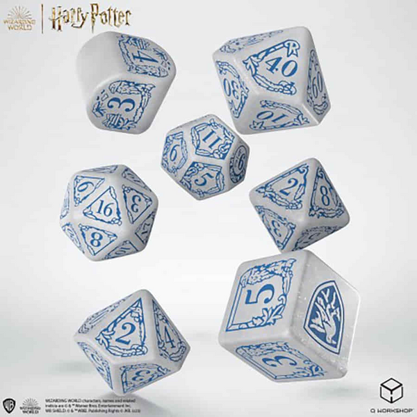 Harry Potter Ravenclaw Modern Dice White