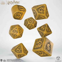 Harry Potter Hufflepuff Modern Dice Yellow