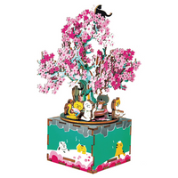Cherry Blossom Tree - 3D Miniature Scene