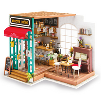 Simon's Coffee - 3D Miniature Scene