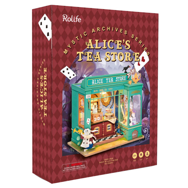 Alice's Tea Store - 3D Miniature Scene