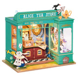 Alice's Tea Store - 3D Miniature Scene
