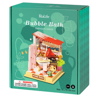 Bubble Bath - Bathroom - 3D Miniature Scene