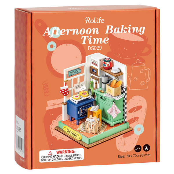 Afternoon Baking Time - 3D Miniature Scene