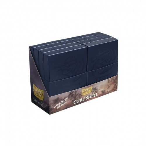 Dragon Shield: Cube Shell - Midnight Blue - Set of 8
