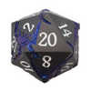 Old School DnD RPG Metal D20 - Soaring Dragon
