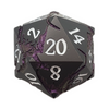 Old School DnD RPG Metal D20 - Soaring Dragon
