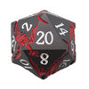 Old School DnD RPG Metal D20 - Soaring Dragon