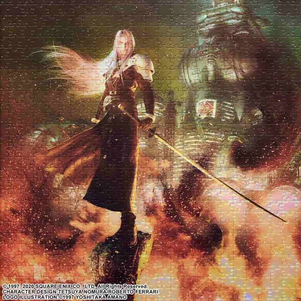 FINAL FANTASY VII REMAKE Premium Jigsaw Puzzle Sephiroth Key Art - (1000pcs)