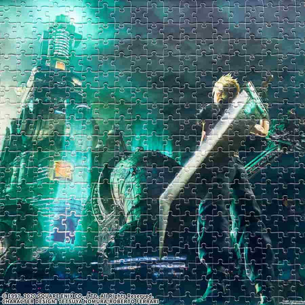 FINAL FANTASY VII REMAKE Premium Jigsaw Puzzle Cloud Key Art - (500pcs)