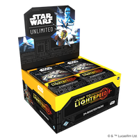 star wars booster box Unlimited : Legends of the Force featuring the heroes and villains that fought each other throughout the Clone Wars. Star Wars Unlimited: Ashes of
