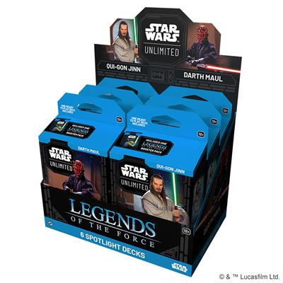 Star Wars Unlimited: Legends of the Force Spotlight Decks