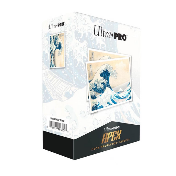 Deck Protector: 105ct APEX Deck Protector Sleeves - The Great Wave Off Kanagawa