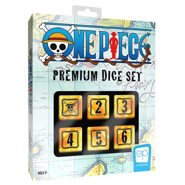 One Piece Premium D6 Dice Set (6ct) – Tanuki Games One Piece Premium D6 Dice Set (6ct) – Tanuki Games