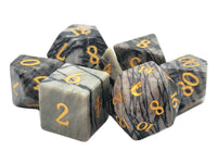 Gemstone - Web Jasper Old School Dice