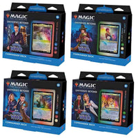 Magic the Gathering: Doctor Who Commander Decks (Set of 4)