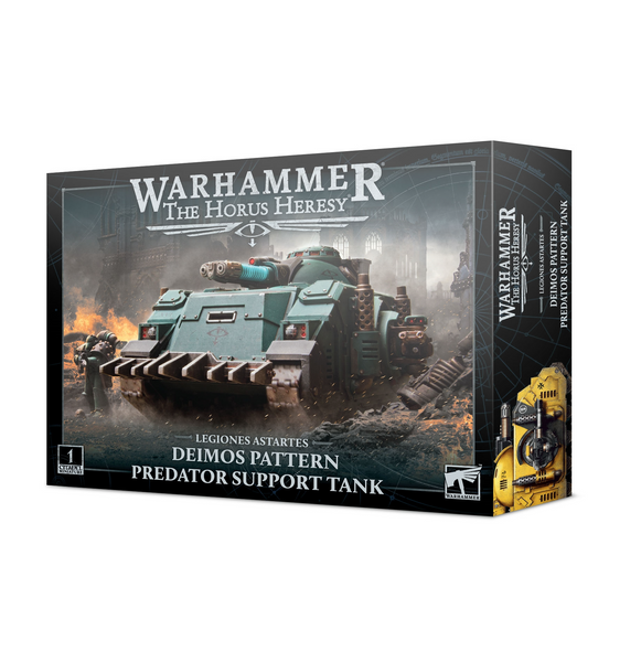 Warhammer 40k - Horus Heresy - Legiones Astartes: Deimos Pattern Predator Support Tank