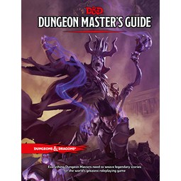 Dungeons and Dragons 5e: Dungeon Masters Guide (hardcover)