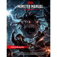 Dungeons and Dragons 5e: Monster Manual (hardcover)