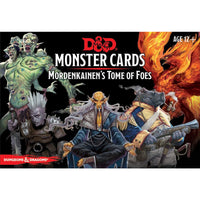 Dungeons and Dragons RPG: Monster Cards - Mordenkainen`s Tome of Foes (109 cards)