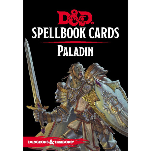 Dungeons and Dragons RPG: Spellbook Cards - Paladin Deck (69 cards)