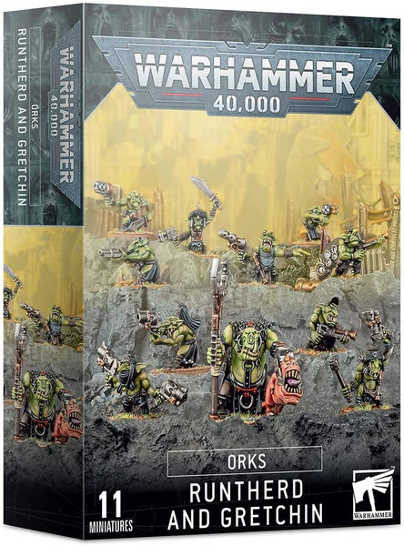 Warhammer 40k - Orks: Runtherd and Gretchin