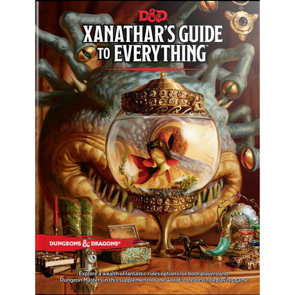 Dungeons and Dragons 5e: Xanathar's Guide to Everything (hardcover)