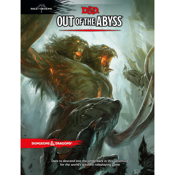 Dungeons and Dragons 5e: Out of the Abyss (hardcover)