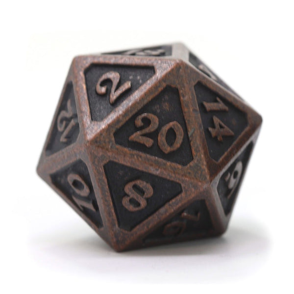Die Hard Dice D20 25mm - Mythica Dark Copper