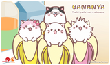 Bananya: Standard Playmat