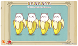 Bananya: Standard Playmat