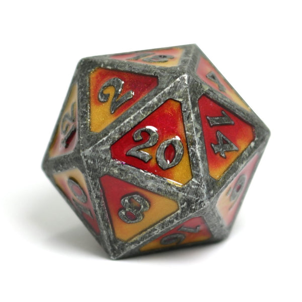 Die Hard Dice D20 25mm - Spellbinder Brimstone