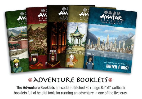 Avatar Legends: The Roleplaying Game - Booklet Bundle (Kickstarter Exclusive)