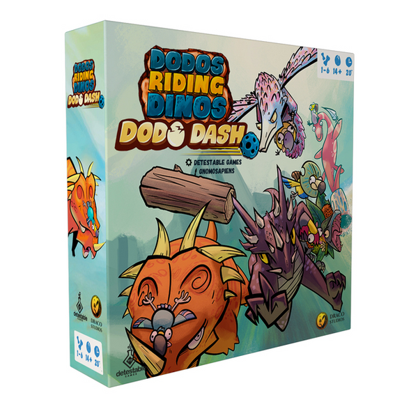 Dodos Riding Dinos - Dodo Dash (Standalone Expansion) (Kickstarter)